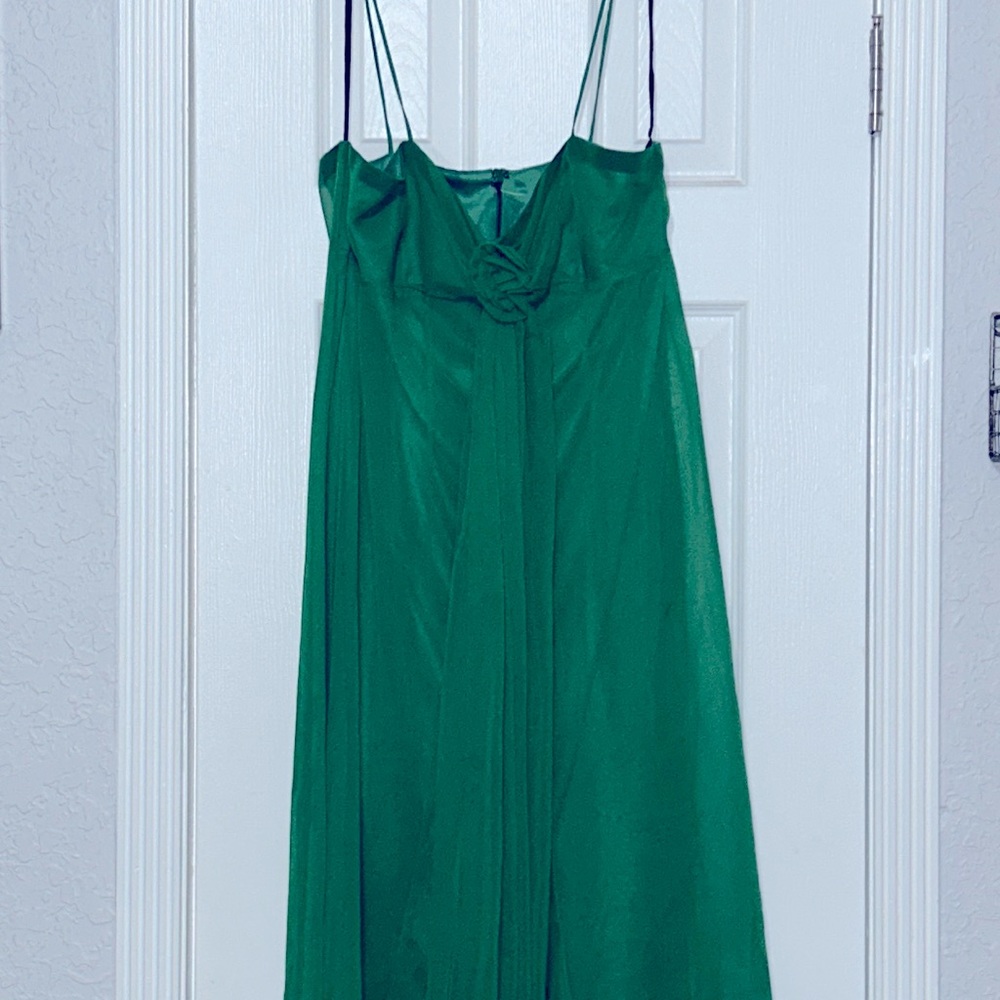 Green dress
